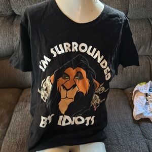 Disney scar t-shirt